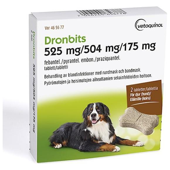 Dronbits tablett 525 mg/504 mg/175 mg 2 st product image