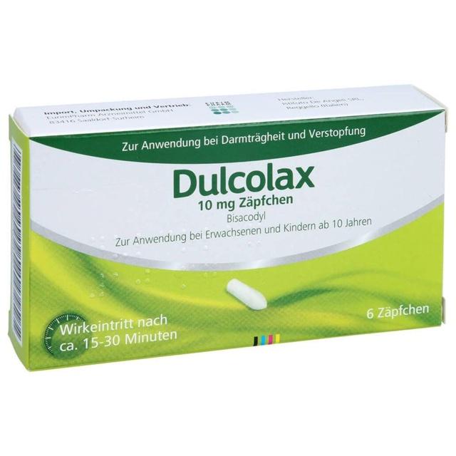 DULCOLAX 10 mg Zäpfchen product image