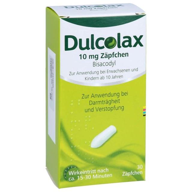 DULCOLAX 10 mg Zäpfchen product image