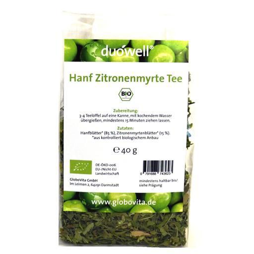 DUOWELL Hanf Zitronenmyrte Tee Bio product image