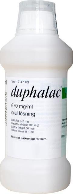 Duphalac oral lösning 670 mg/ml 500 ml product image