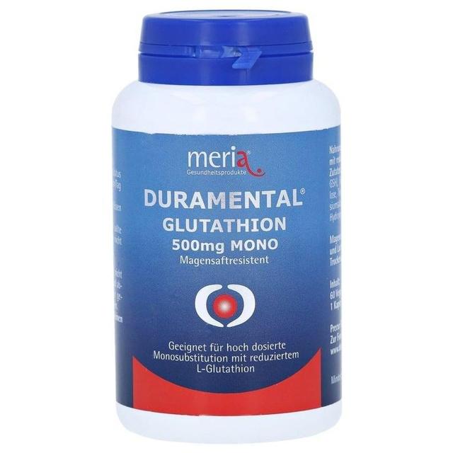 DURAMENTAL GLUTATHION 500mg MONO 60 St Kapseln magensaftresistent product image