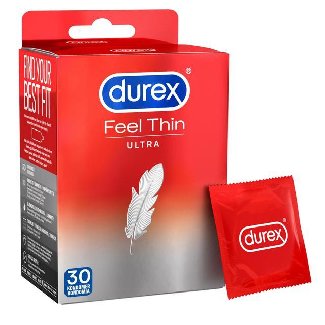 Durex Ultra Thin Condoms 30 pcs product image