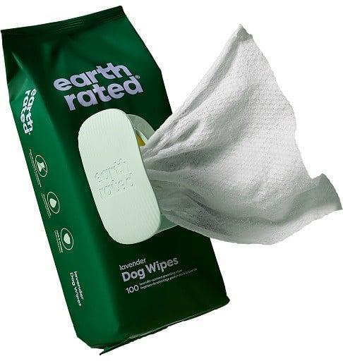 Earth Rated Komposterbara Våtservetter Oparfymerade 100-pack product image