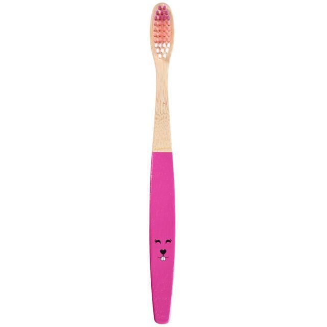 EasyFairy Bambutandborste 10-13 år Pink Bambutandborste för barn 1 st product image