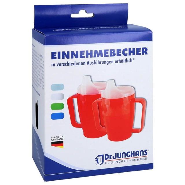EINNEHMEBECHER m.2 Griffen+2 Deck.4+12mm milchig product image