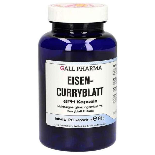 Eisen-Curryblatt GPH Kapseln, 120 St Kapseln product image