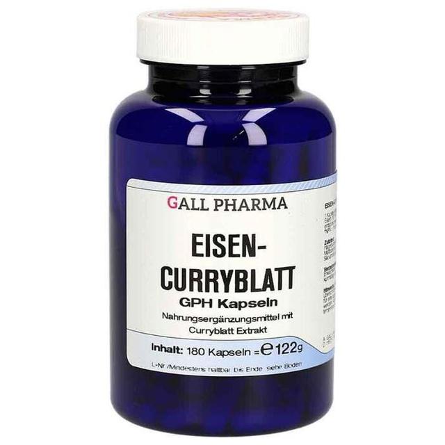 Eisen-Curryblatt GPH Kapseln, 180 St Kapseln product image