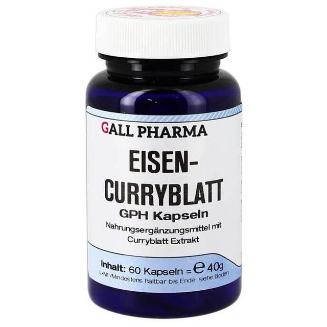 Eisen-Curryblatt GPH Kapseln, 60 St Kapseln product image
