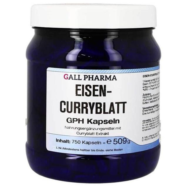 Eisen-Curryblatt GPH Kapseln, 750 St Kapseln product image