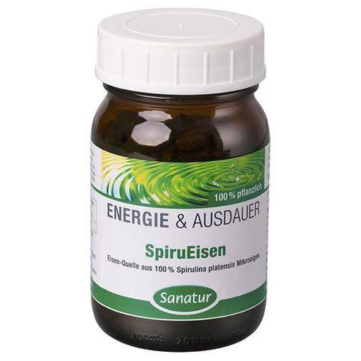 EISEN SPIRULINA hefefrei 400 mg Tabletten product image