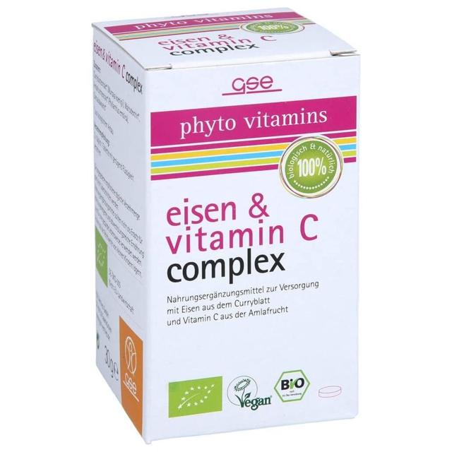 GSE Eisen & Vitamin C Complex Bio Tabletten product image