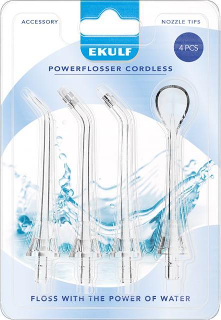 Ekulf PowerFlosser Premium Refill 4 st product image