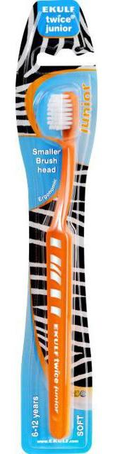 Ekulf Twice Junior tandborste 1 st product image
