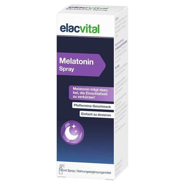 Elacvital Melatonin Spray, 30 ml Sprühflasche product image