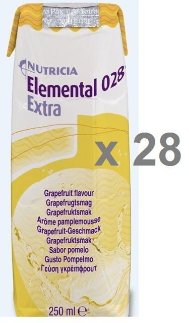 Elemental 028 Extra Liquid Grapefrukt 18x250 ml product image