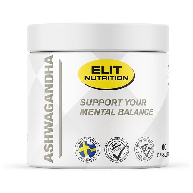 Elit Nutrition Ashwagandha 60 kapslar product image