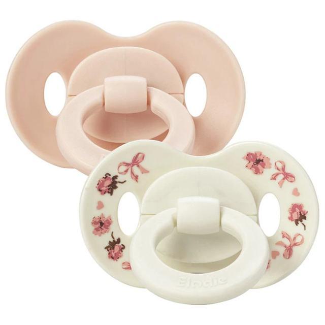 Elodie Binky Bundle 0-6m Petit River Rose 2-pack product image