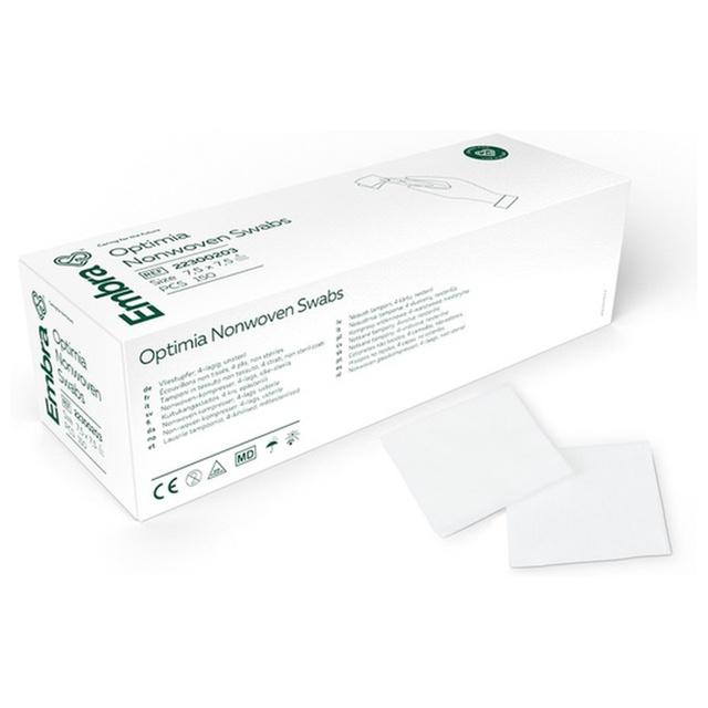 Embra Kompress Nonwoven 4L 7,5x7,5cm disp.box osteril 150 st product image