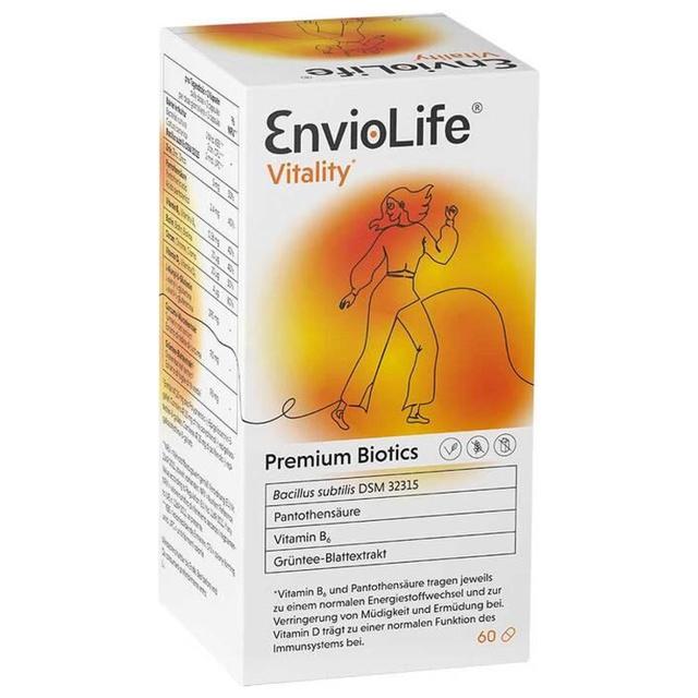Enviolife Vitality Bakterien Curcuma & L-Glutamin, 60 St Kapseln product image