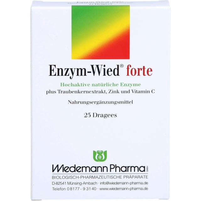Enzym Wied forte Dragees, 25 St Dragees product image