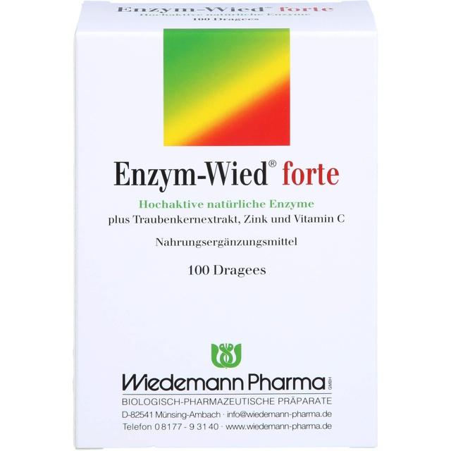 Enzym Wied forte Dragees, 100 St Dragees product image