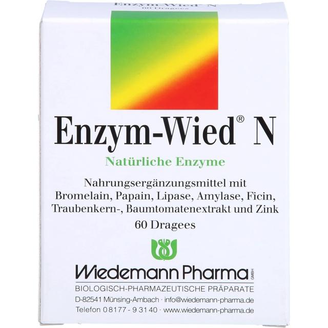 Enzym Wied N Dragees, 60 St Dragees product image