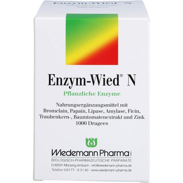 Enzym Wied N Dragees, 1000 St Dragees product image