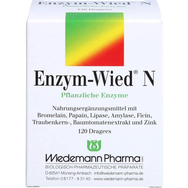Enzym Wied N Dragees, 120 St Dragees product image