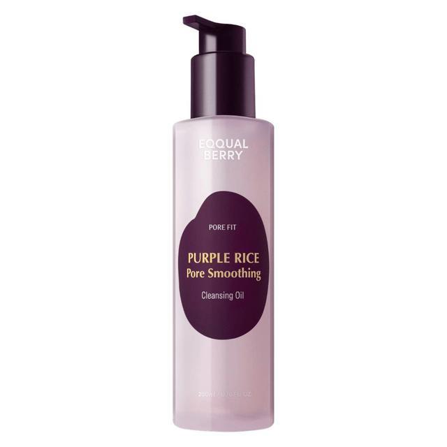 EQQUALBERRY Purple Rice Pore Smoothing Cleansing Oil 200 ml product image