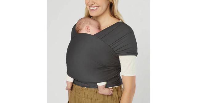 Ergobaby Aura Wrap Knit Soft Black product image