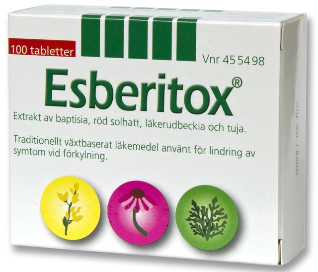 Esberitox 100 tabletter product image