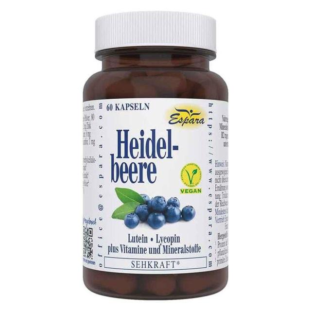 Espara Heidelbeere 60 St Kapseln product image