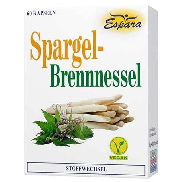 Espara Spargel Brennnessel 60 St Kapseln product image