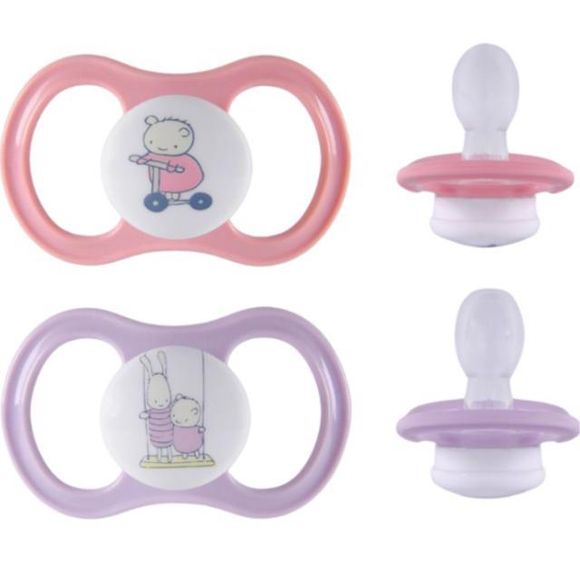 Esska Happy 4+m Silikon Rosa 2-pack product image