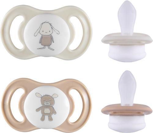 Esska Happy Mini 0+m Silikon Beige 2-pack product image
