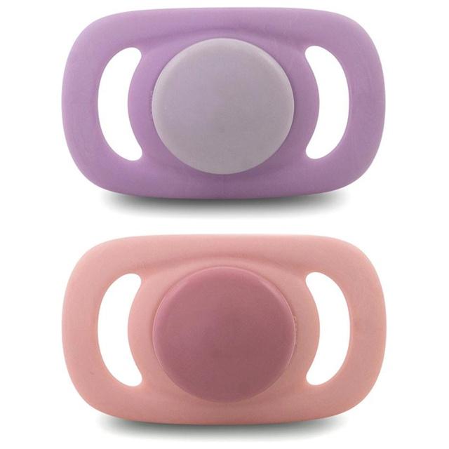Esska Napp Chilla silikon 4-36 mån rosa, 2 st product image