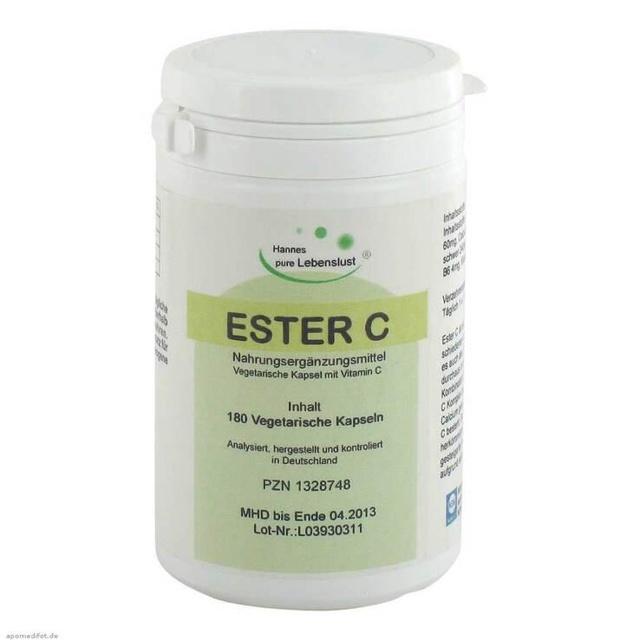 Ester C Vegi Kapseln, 180 St Kapseln product image