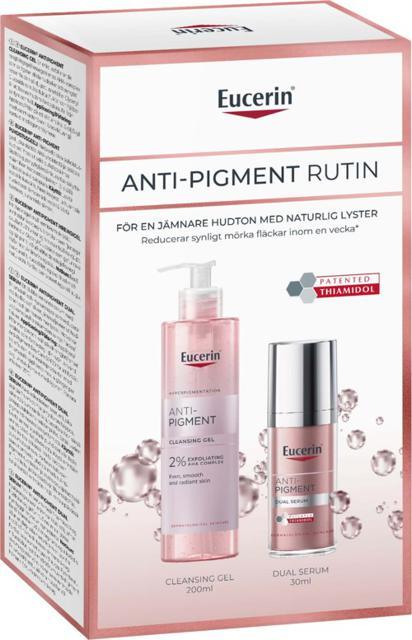 Eucerin Anti-Pigment Cleansing Gel + Dual Serum Gift Set 230 ml product image