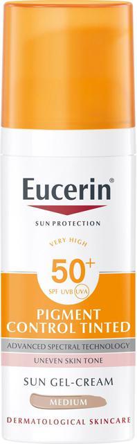 Eucerin Pigment Control Tinted Sun Gel-Cream SPF 50+, 50ml product image