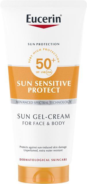 Eucerin Sun sensitive protect gel cream spf50+ 200ml product image