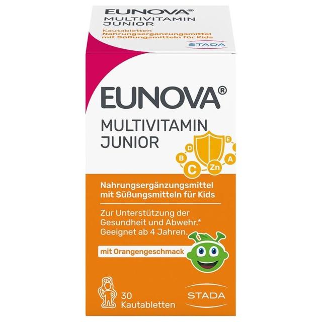 EUNOVA Junior Kautabletten m.Orangengeschmack product image