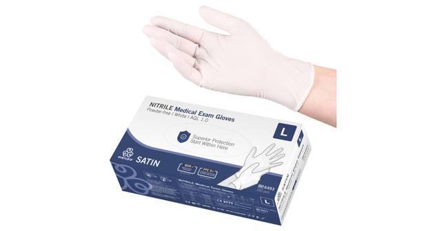 Evercare Nitrilhandskar Vit Large 150st product image