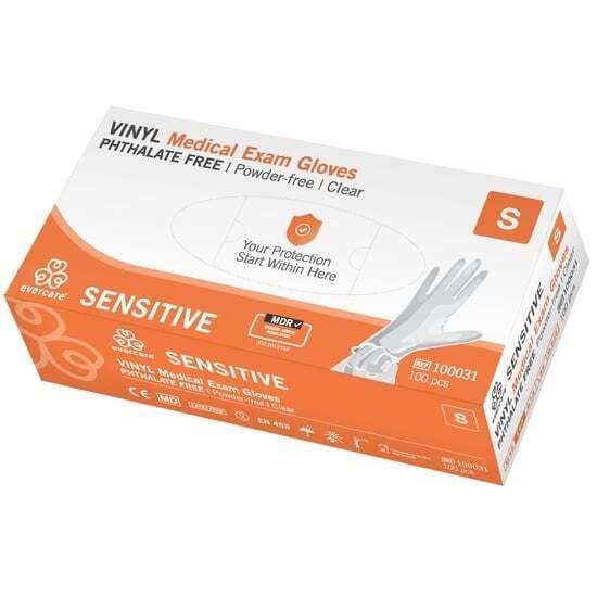 Evercare Vinylhandskar small 100 st product image
