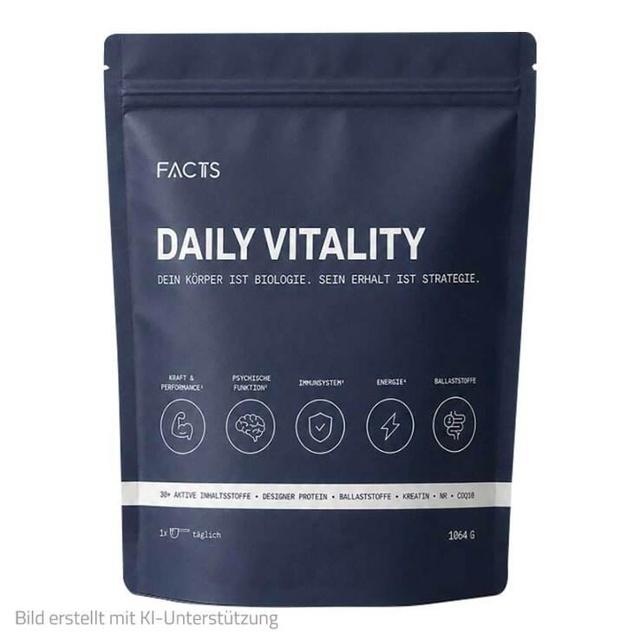 Facts Daily Vitality Ballastst.mit Protein & Kreatin, 1064 g Pulver zur Herstellung einer Lösung zum Einnehmen product image