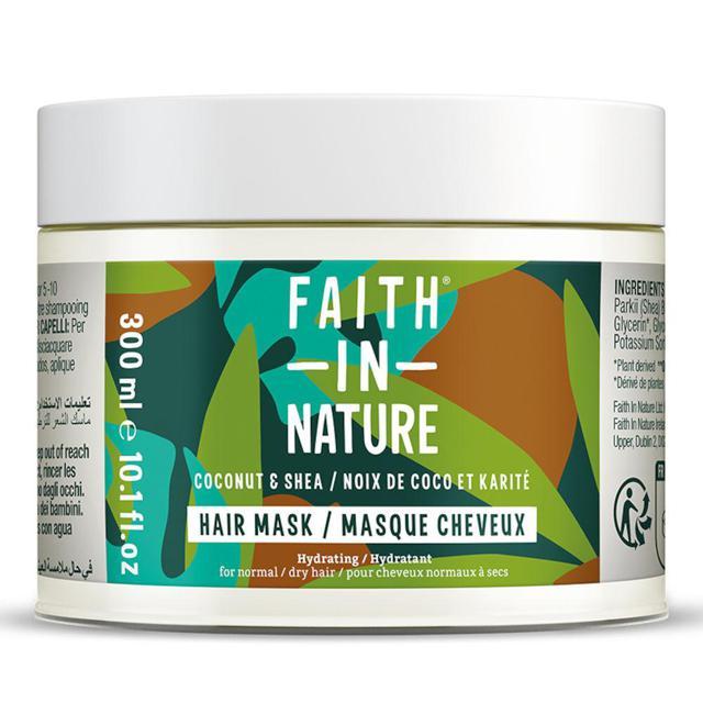 Faith In Nature Coconut & Shea Butter Hydrating Hair Mask 300 ml product image