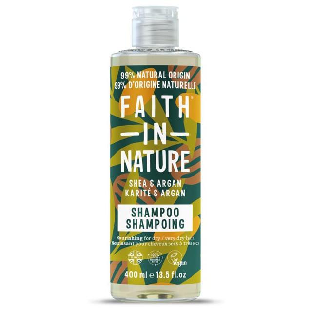 Faith in Nature Shea & Argan Shampoo 400 ml product image
