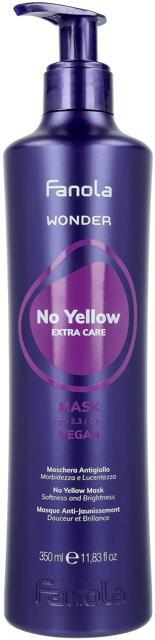 Fanola Wonder No Yellow Mask Hårmask som dämpar gula toner 350 ml product image