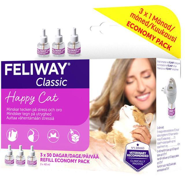 Feliway Classic Refill 3-pack product image