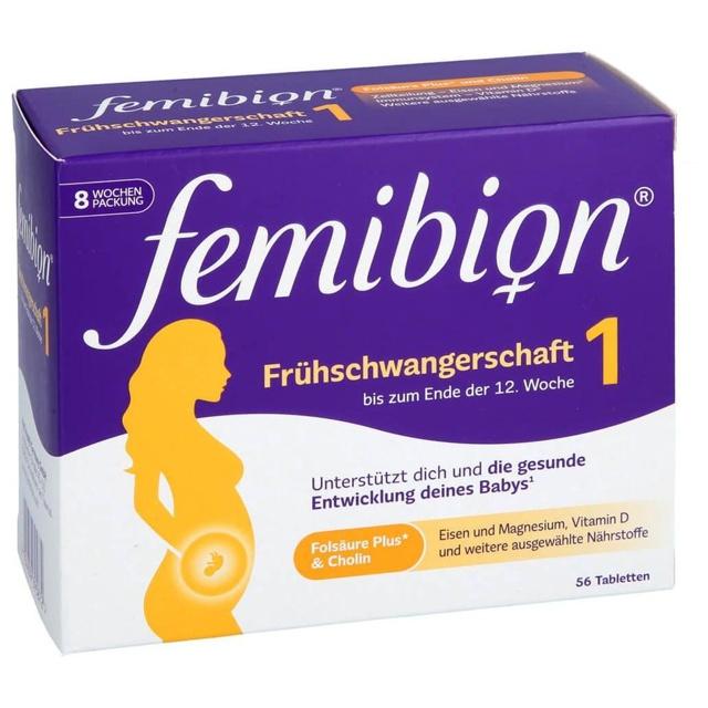 femibion 1 Frühschwangerschaft 56 St Tabletten product image